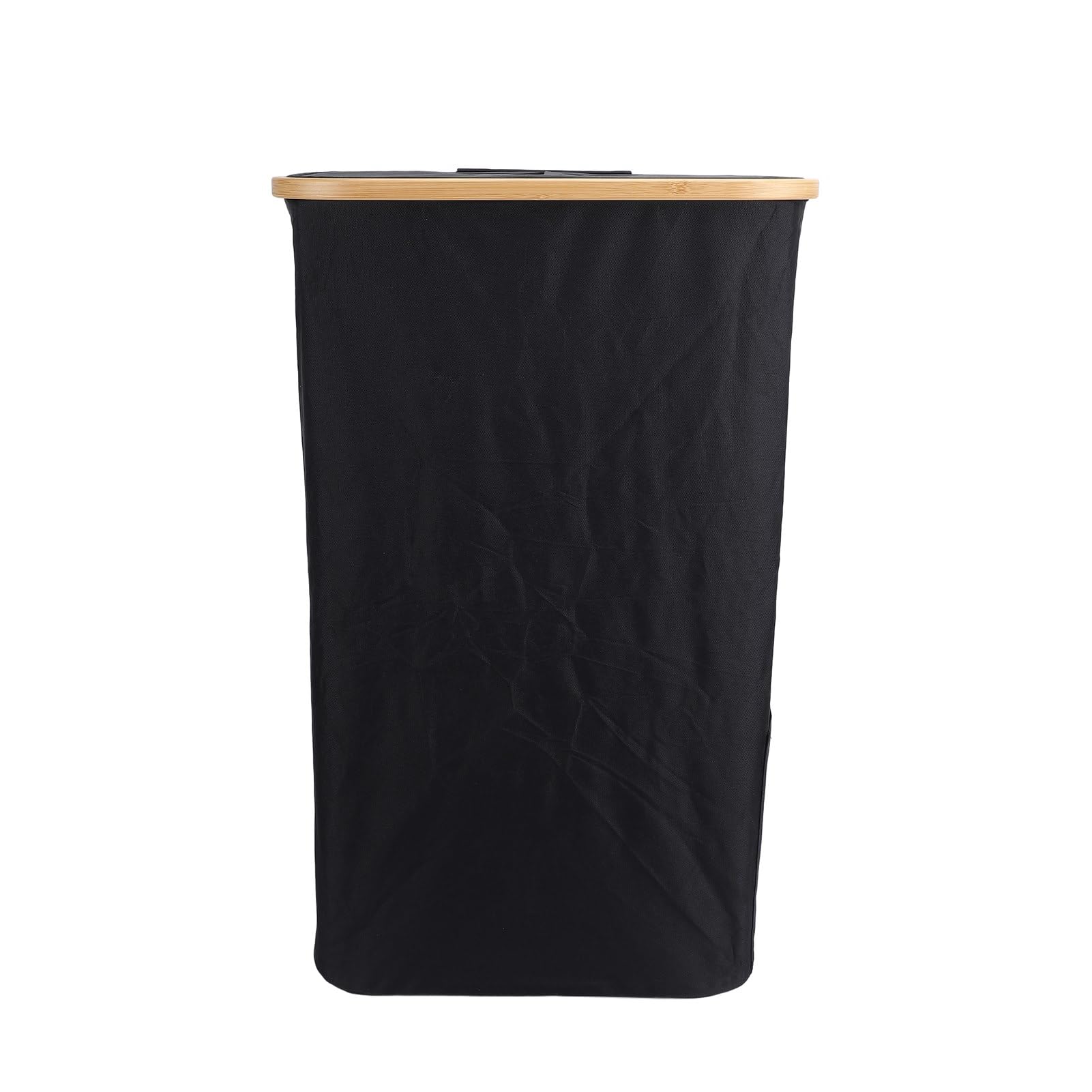 Pongnas Sacco per Raccolta Differenziata Pieghevole 44 X 33 X 73 Cm con Sacco Interno Lavabile Rimovibile per Cucina Casa Ufficio Uso Interno Esterno (BLACK)