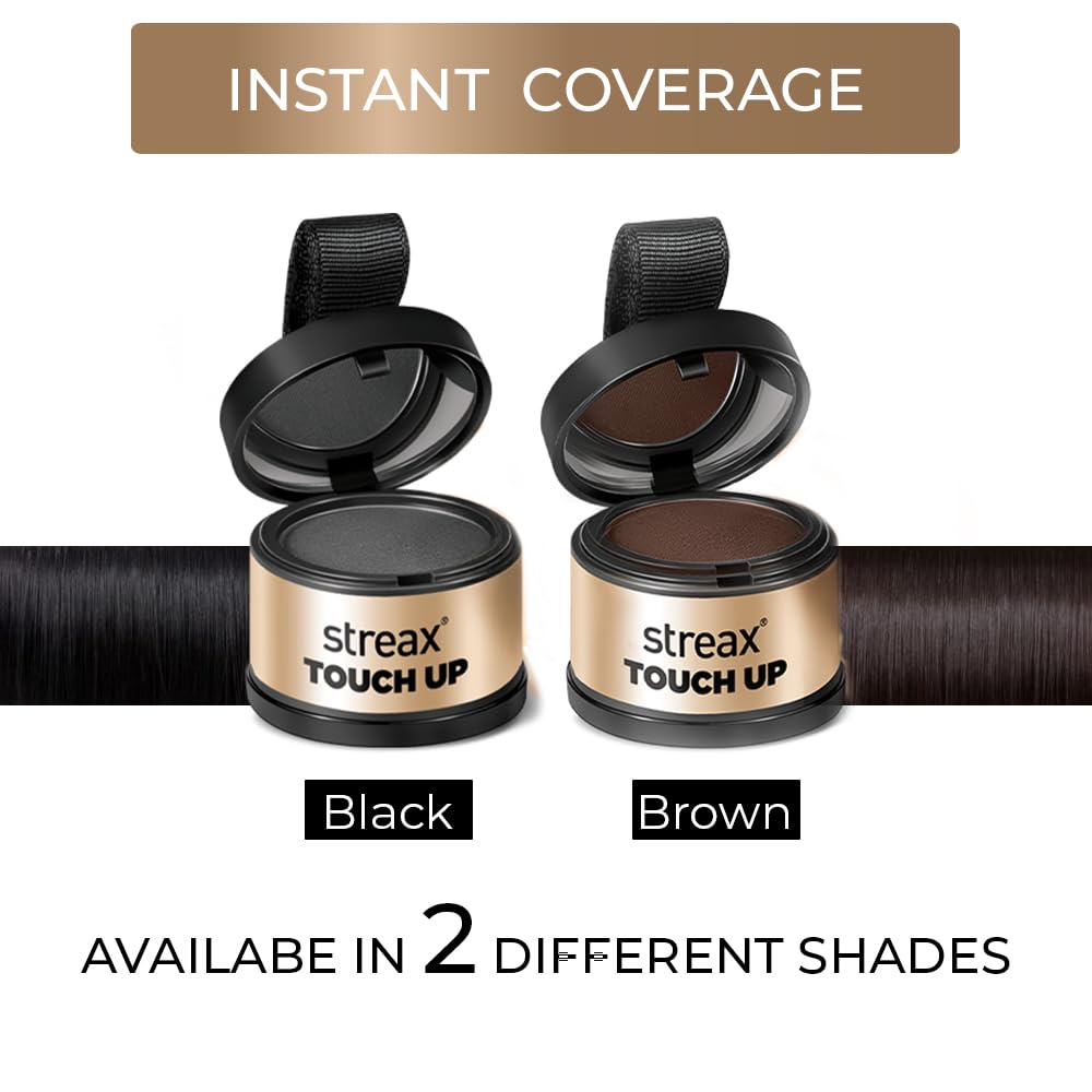 Streax Root Touch Up - Cover Grey Roots Instantly -10 Streax Root Touch Up - Cover Grey Roots Instantly -10