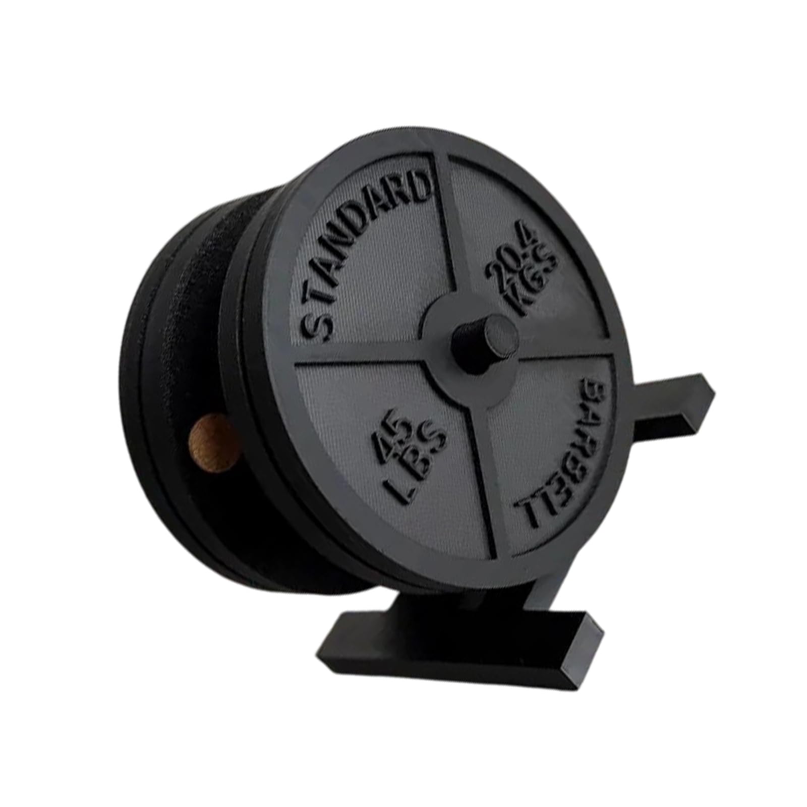 Premium Weight Plate Coasters Cup Pad with Holder Design Barbell Bumper Plate Drink for Drinks Drink