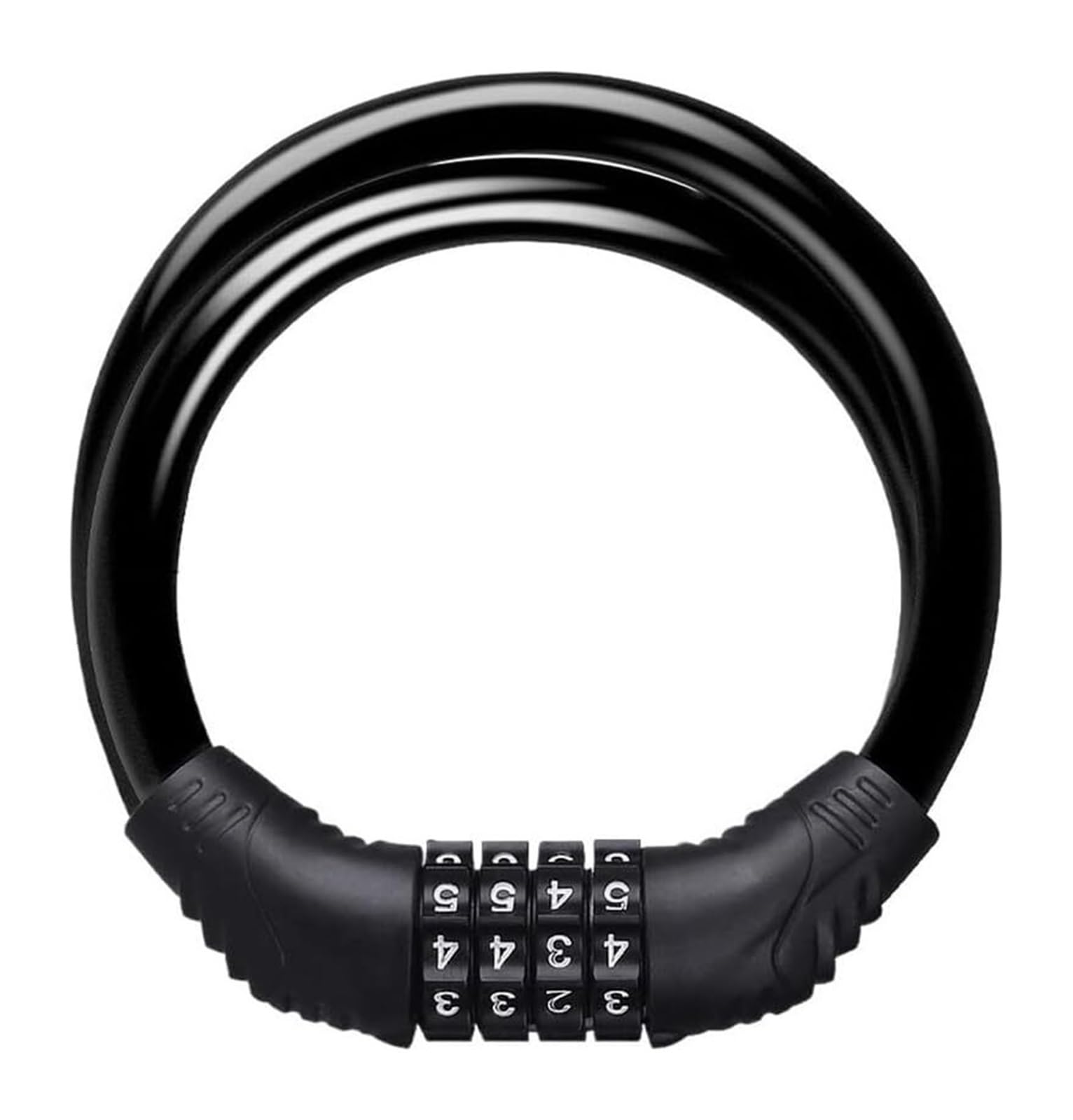 Giveduno B Icycle Lock, Mountain Ike Lock 4 Digit Password Portable Security Multicolor