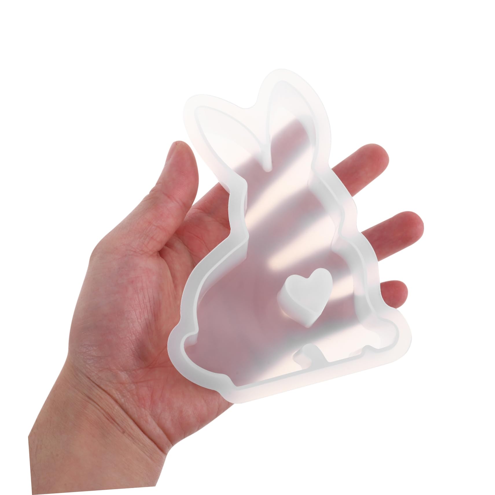 18pezzi Stampo Silicone Per Candele Pasquali Forma Di Coniglio Mold Per Decorazioni Aromatiche Facile Da Usare e Flessibile Per Progetti Creativi