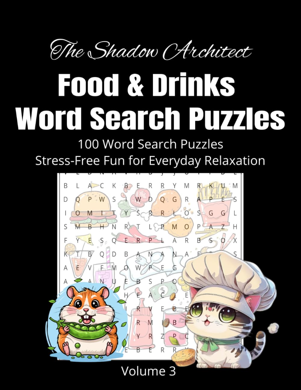 Food & Drink Word Puzzle: The Shadow Architect (The Shadow Architect Puzzle Books)