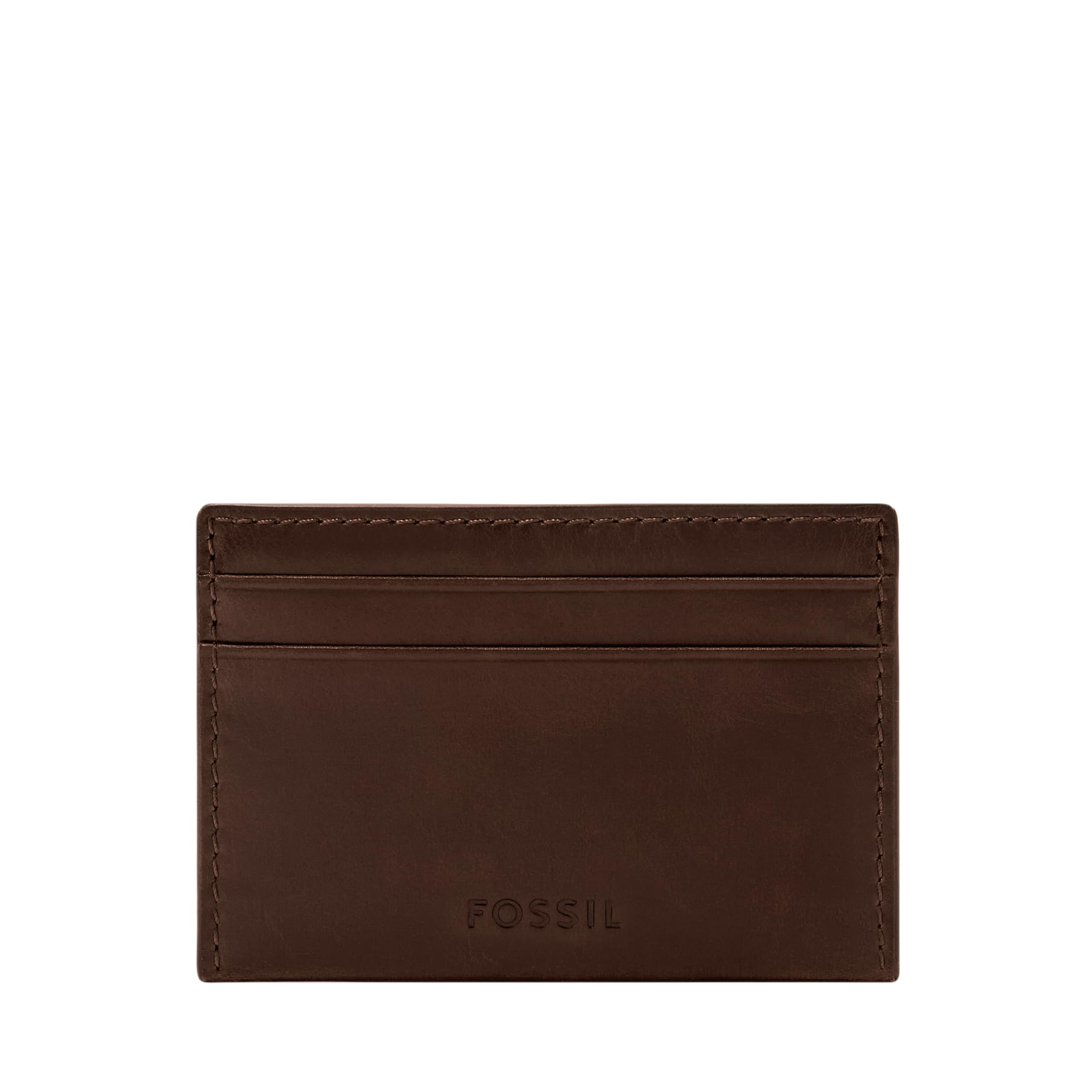 Fossil Men's Derrick Leather Card Case