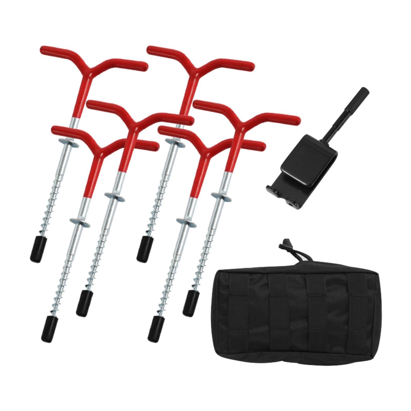 TRENDYNEST 6 Pieces Ice Fishing Anchors Accessories Sturdy Ice Anchor Drill Adapter | Ice Fishing Accessories | Fishing Equipment-image-21