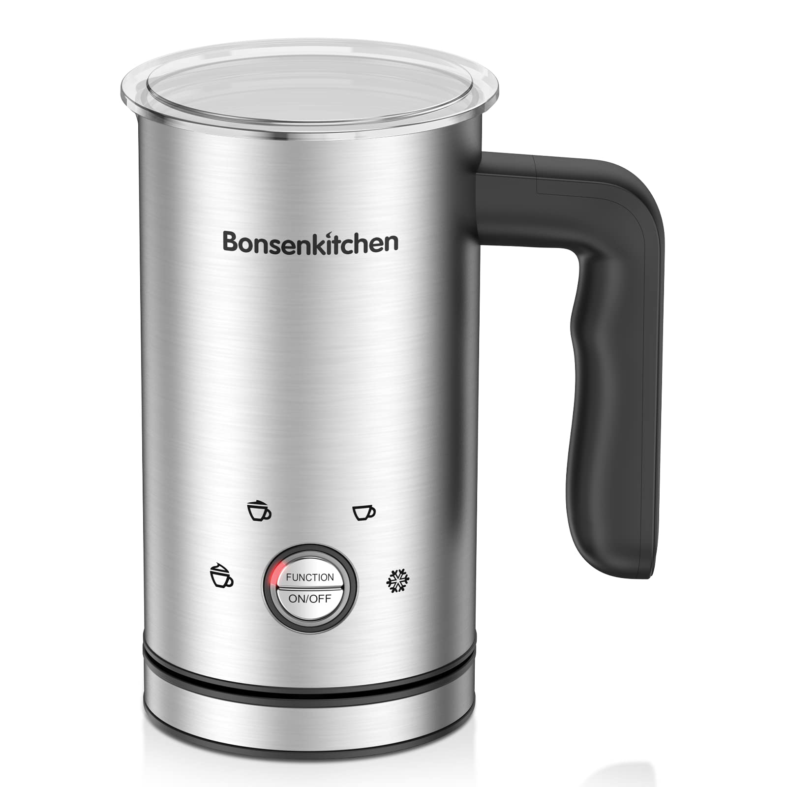milk♪ Amazon.com: Milk Frother, 4 in 1 Electric Milk Steamer,11.8