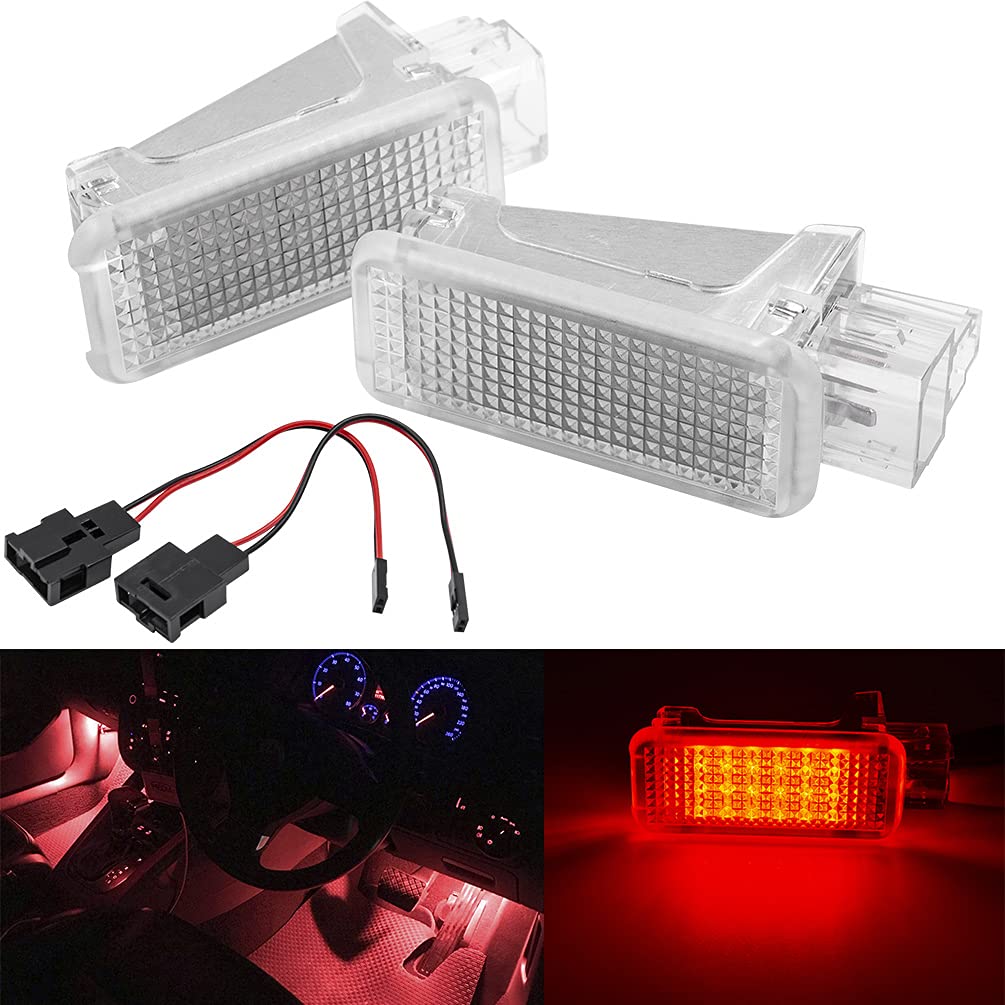 Buy NJSBYL Golf GTI MK5 MK6 Led Interior Courtesy Lamp for VW Touareg
