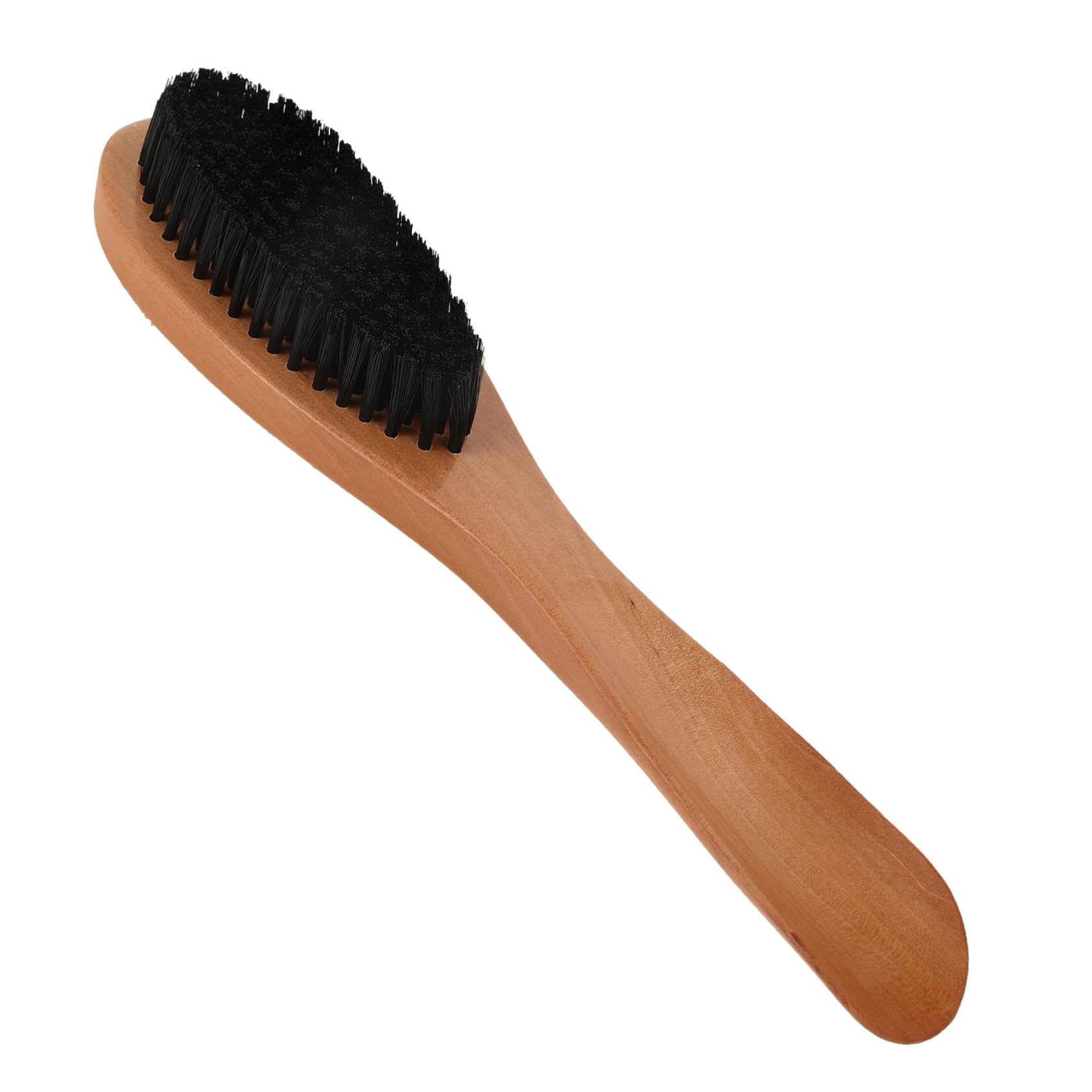 4piezas Cepillo De Limpieza De Zapatos De Madera Herramienta Dual para Pulir y Eliminar Polvo Cepillo De Cerda para Sintético para Zapatos Botas y Muebles
