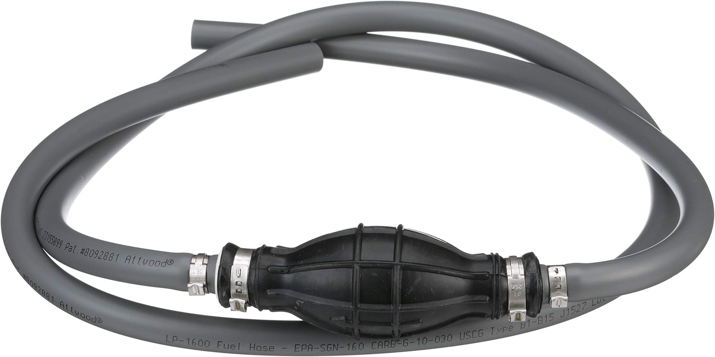 Seachoice Low Permeation Fuel Line Kit With High-Output Primer Bulb, 3/8 In. x 7 Ft.
