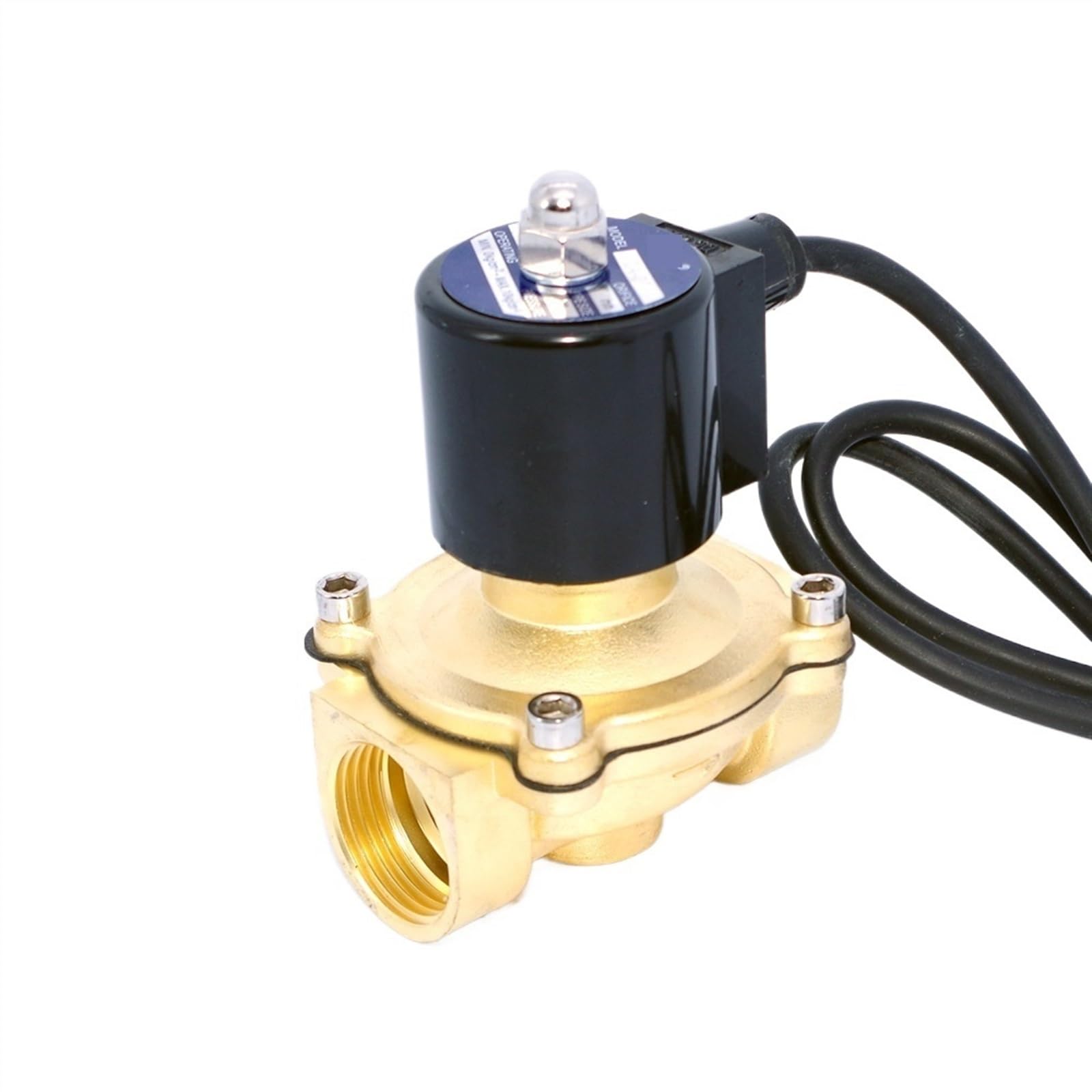 QRUYHBAJU 2A Normally Closed Underwater Special Hydraulic Electric Solenoid Water Valve 12 Volt(AC120V)