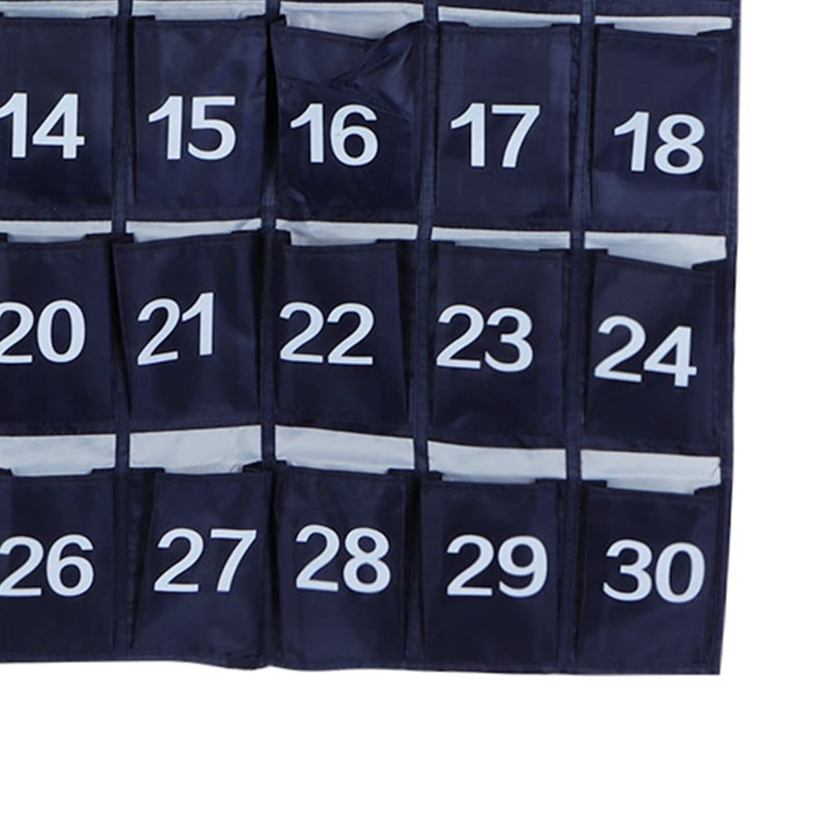 Organizer Da Parete RUNQIN Con 30 Tasche Numerate - Per Cellulari, Calcolatrici, Oggetti Personali
