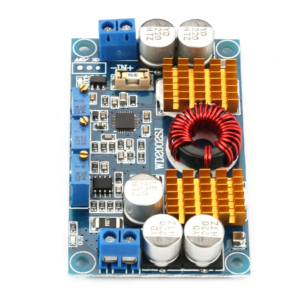 LTC3780 DC 5-32V a 1V-30V 10A Ajustable Automático Paso arriba Abajo Circuito de la fuente de alimentación Placa de placa reguladora Módulo de carga