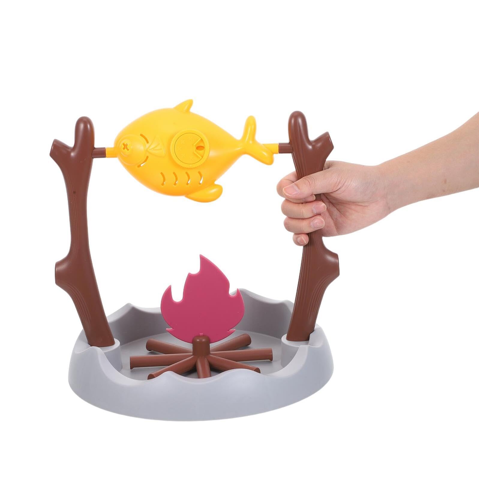 Abaodam Dispensador de Golosinas para Gatos Control Programado de Porciones y Diseño de Abs en Forma de Carne para Uso en Interiores como Juguete Interactivo