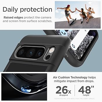美品　Google Pixel 8 Pro /spigen 強化ガラス/ケース付 Amazon.com: Spigen for Pixel 8 Pro Case, Ultra Hybrid MagFit
