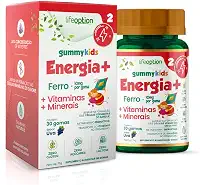 Gummy Kids Energia+ | Suplemento Infantil com Ferro e Vitaminas | Mais Energia e Vitalidade