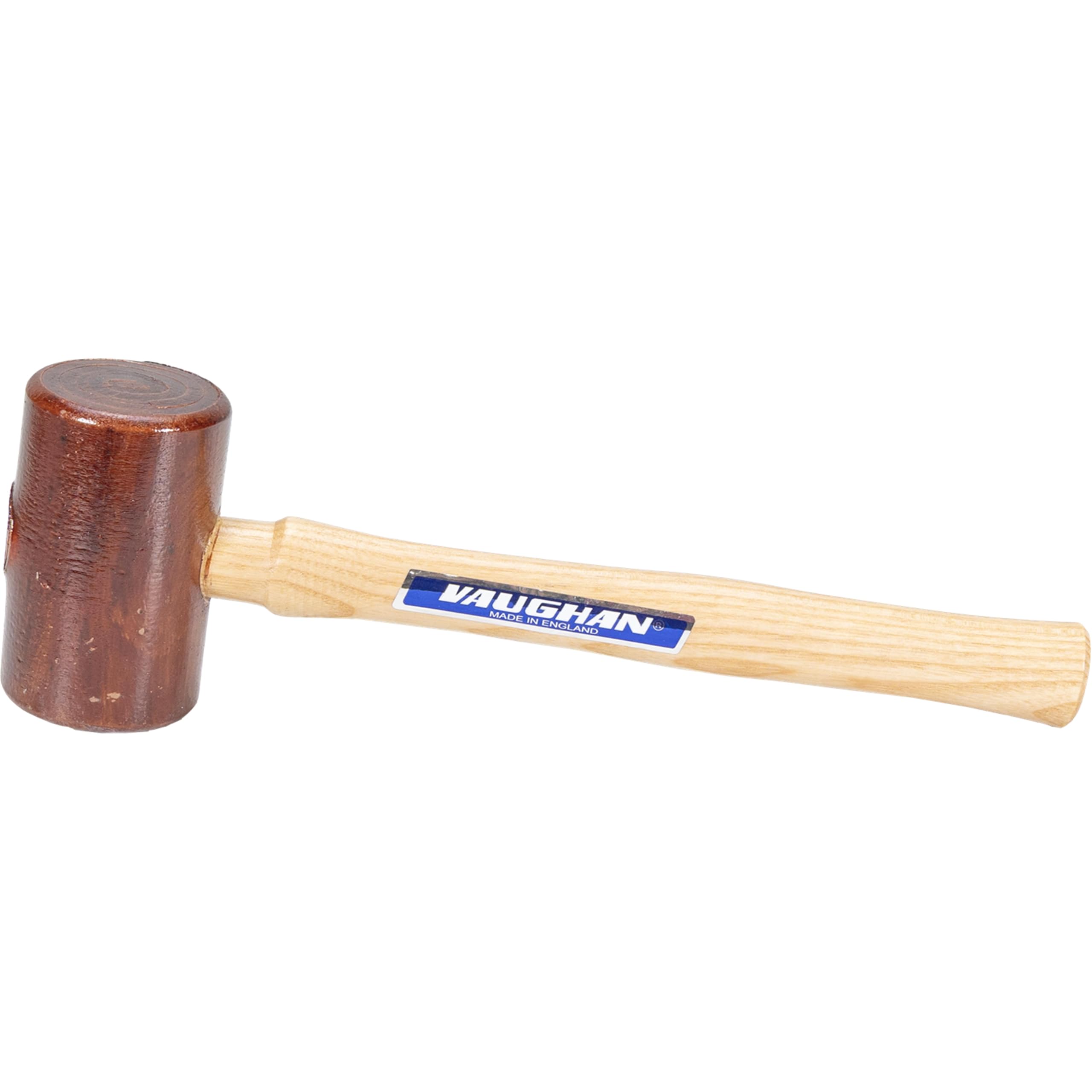 VAUGHAN Rawhide Mallet, Non Marring, Hardwood Handle, 1.25 Lbs, RM250, VN58220