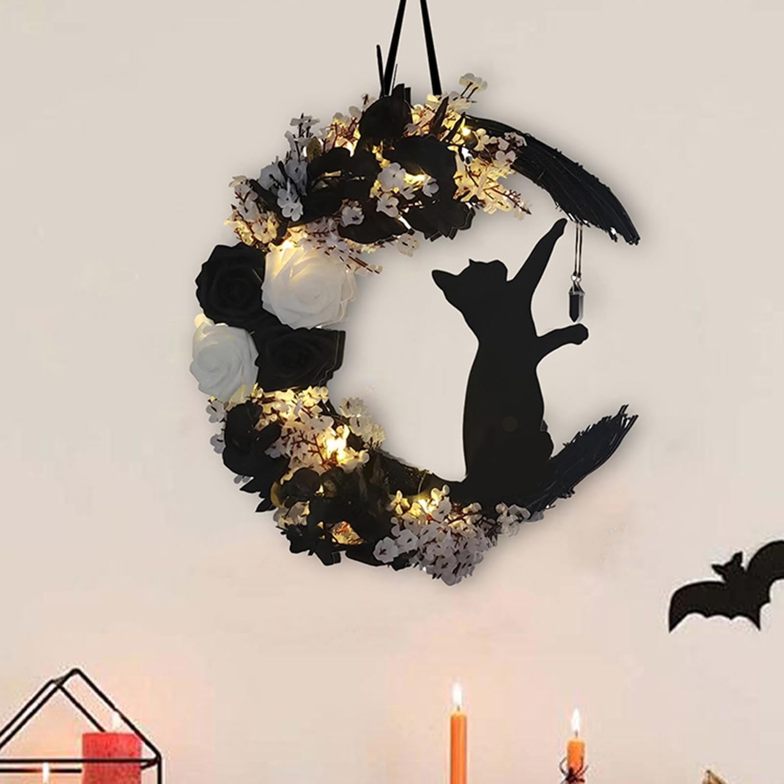 Ghirlanda di Halloween Ornamento Ghirlanda Spaventoso a Tema Festivo