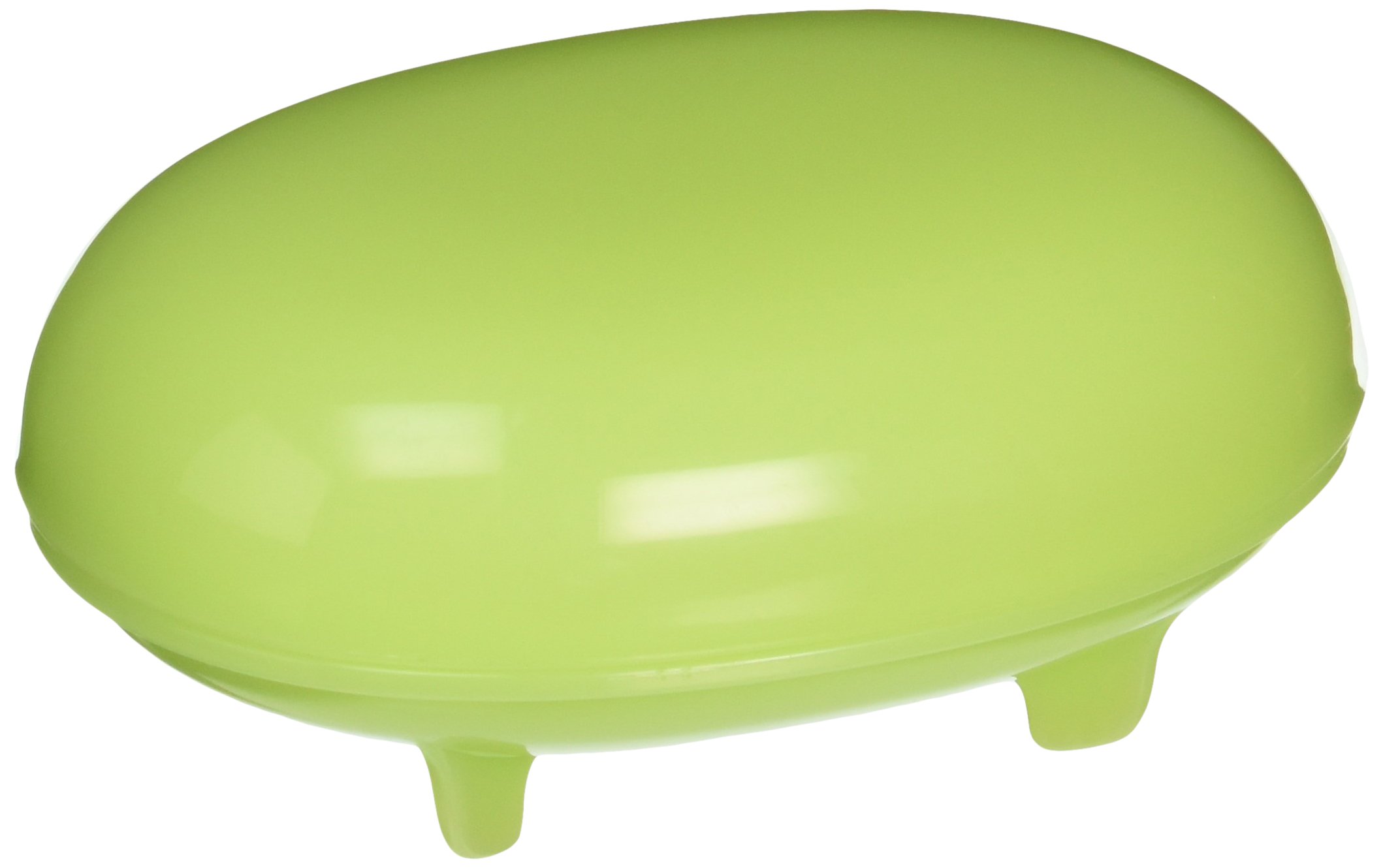 inomata kagaku Japanese Soap Case with Lid Leaf Series Green