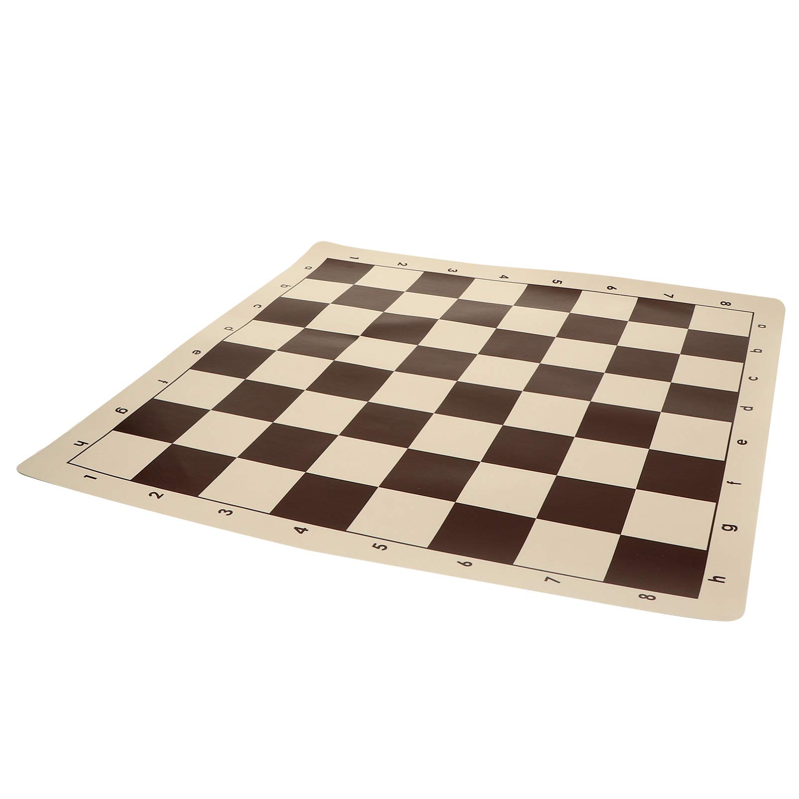 NUOBESTY Tournament Roll Up Chess Board Portable Folding Chess Board Travel Chess Mat Educational Toys for Home Outdoor Chess Games Accessories 43cm