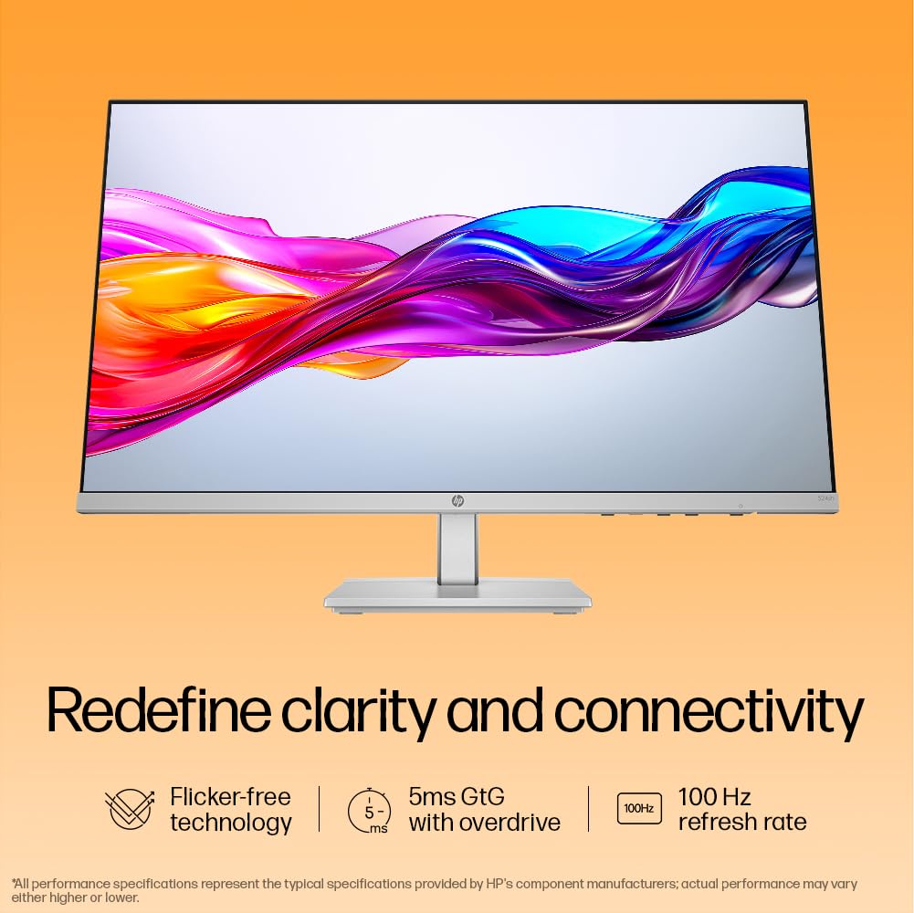 HP Series 5 23.8 inch FHD Height Adjust Monitor-524sh,23.8inch