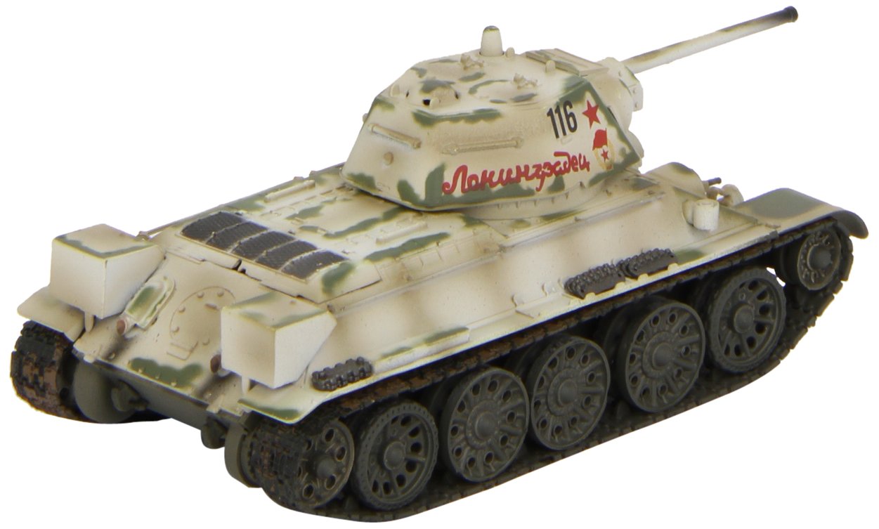 Easy Model 36269 1:72-T-34/76-Model 1943(1944 Spring) Pre Built Model, Various