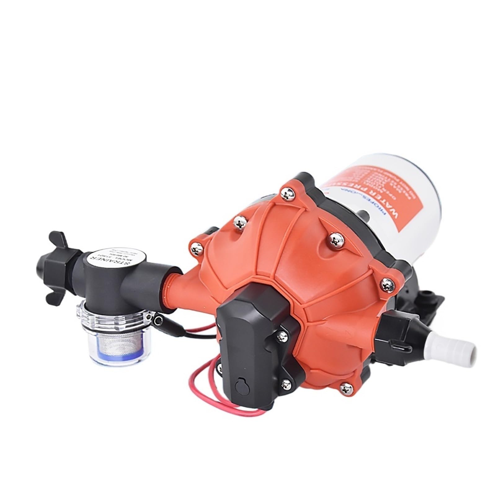 JVDDI Diaphragm Pump RV Yacht Electric Hydraulic High-pressure Mini Water(Onecolor)