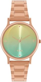 TEAL BY CHUMBAK Round Dial Analog Watch for Women|Paisely Collection| Stainless Steel Strap|Gifts for Women/Girls/Ladies |... Price In India