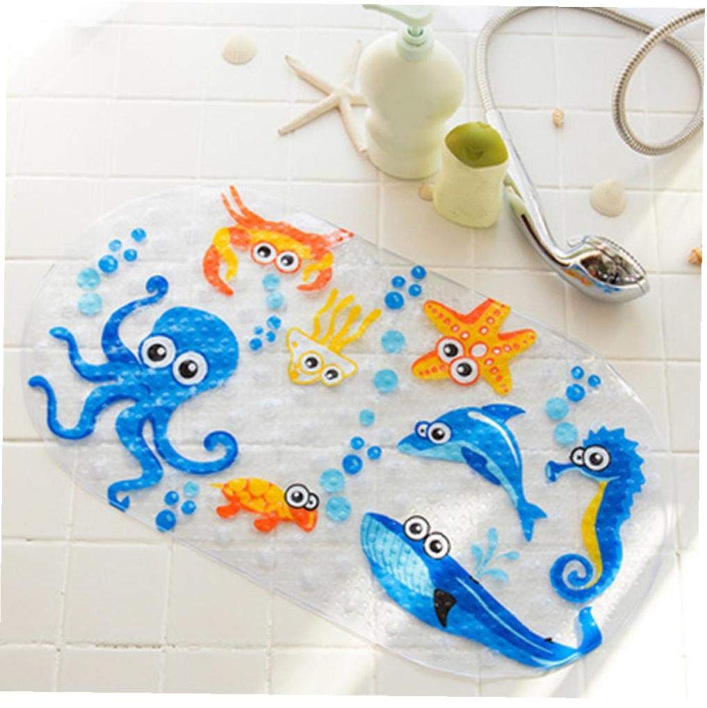 Tapis de bain anti-dérapant PVC pour éviter les glissades des enfants