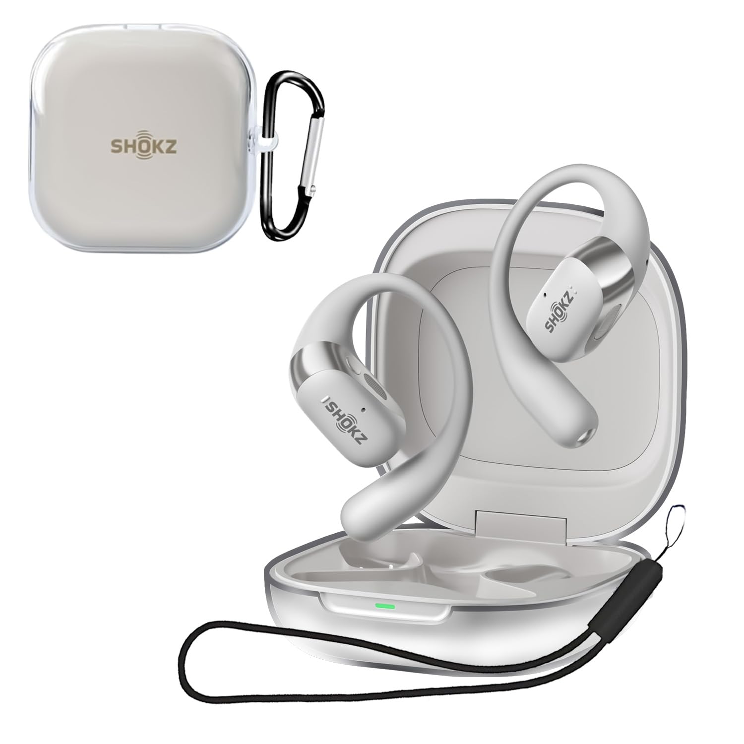 Amazon | For SHOKZ OpenFit 2/2+ ケース カバー【HNWEIWEI