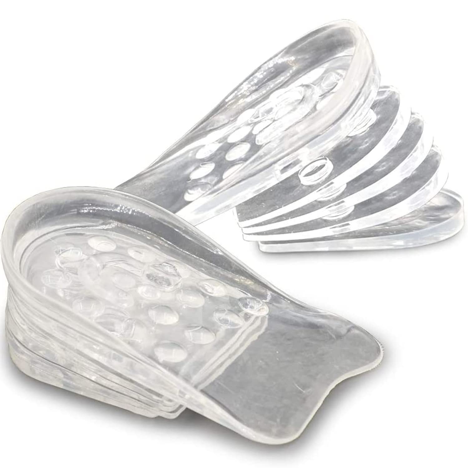5 Layers height increasing insoles men shoe insoles for height increase silicone heel pad for height increase heel inserts for women (1 PAIR)