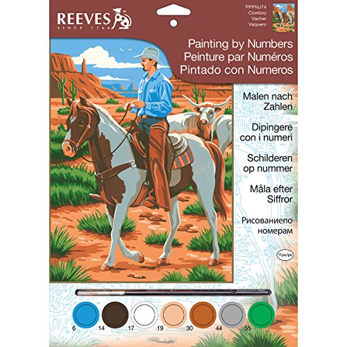 Reeves - 85504 Kit di Vernice con i Numeri 9X