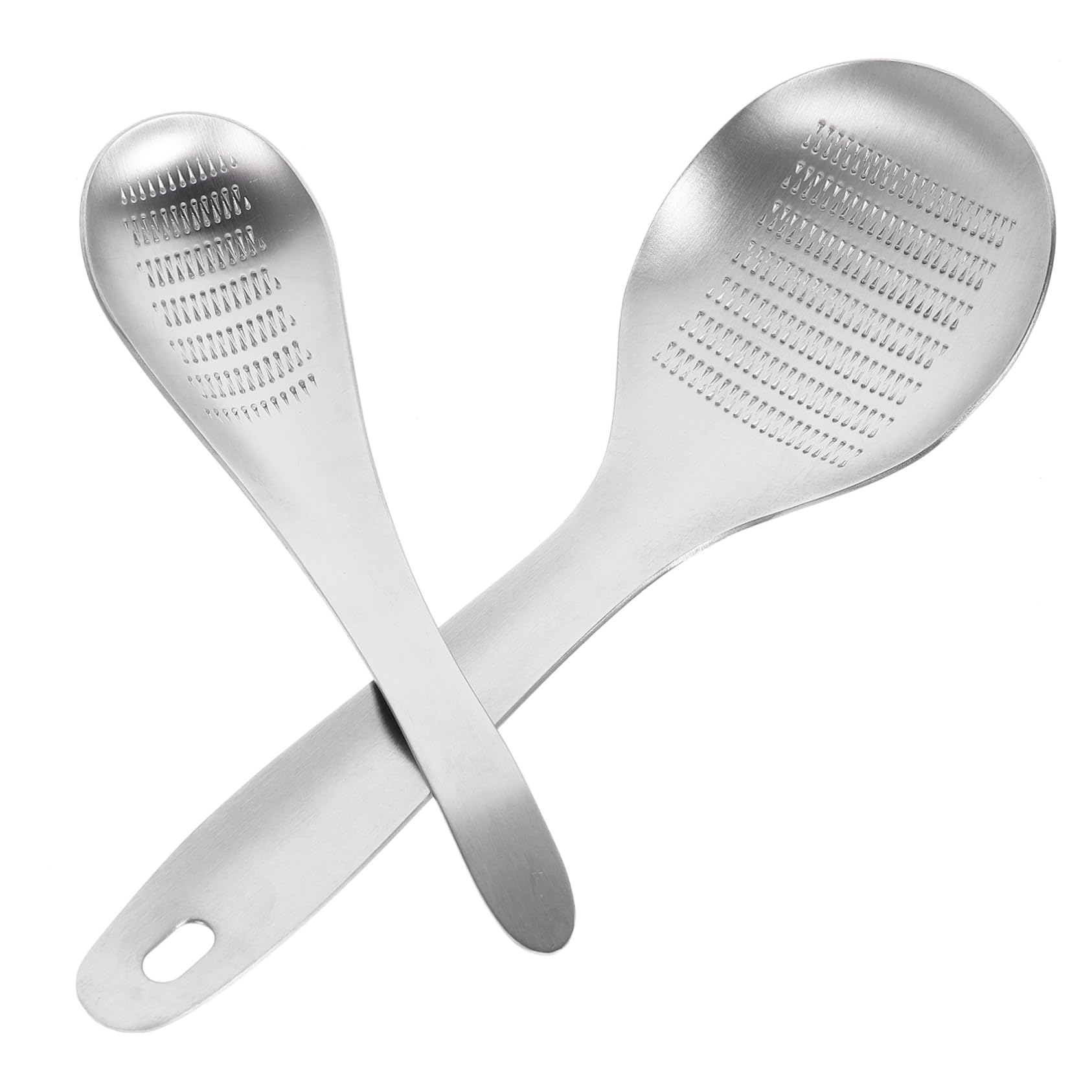 HEALLILY 2Pcs Stainless Steel Garlic Grinders Practical Kitchen Tools for Effortless Crushing and Mincing Easy to Clean Wear Resistant Design for Home Cooking and Meal Prep