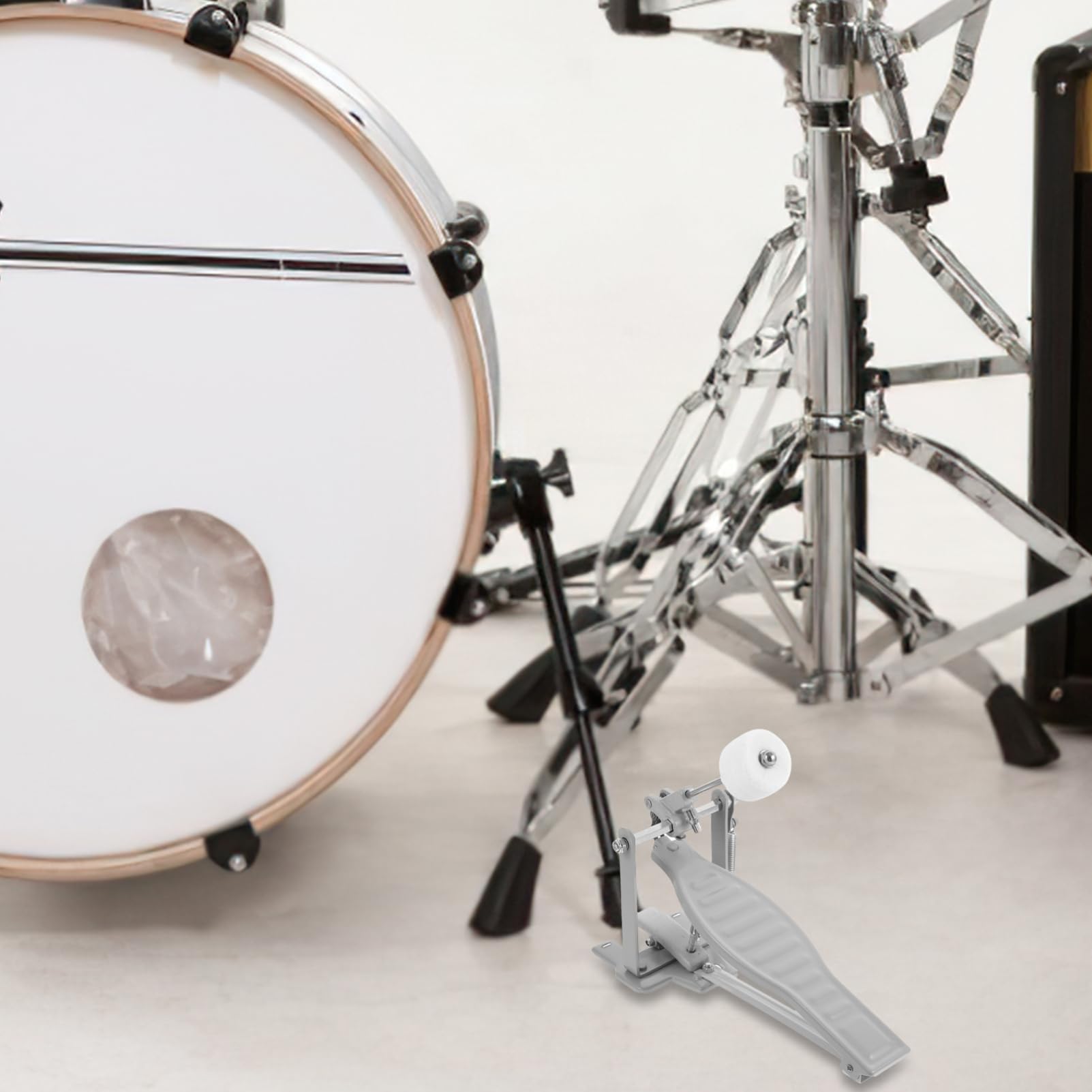 Per Grancassa Accessorio Per Batteria Facile Installazione e Materiali Resistenti Per Musicisti e Insegnanti Percussioni