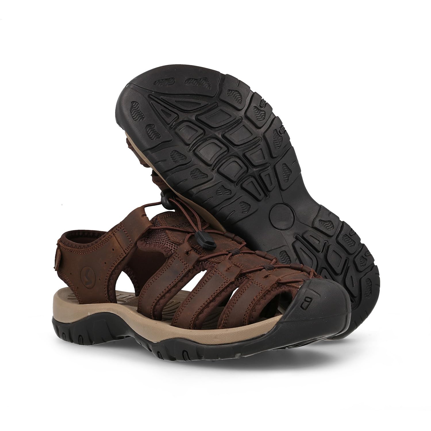 Paredes - Sandalias outdoor hombre Ayuelas marrón oscuro