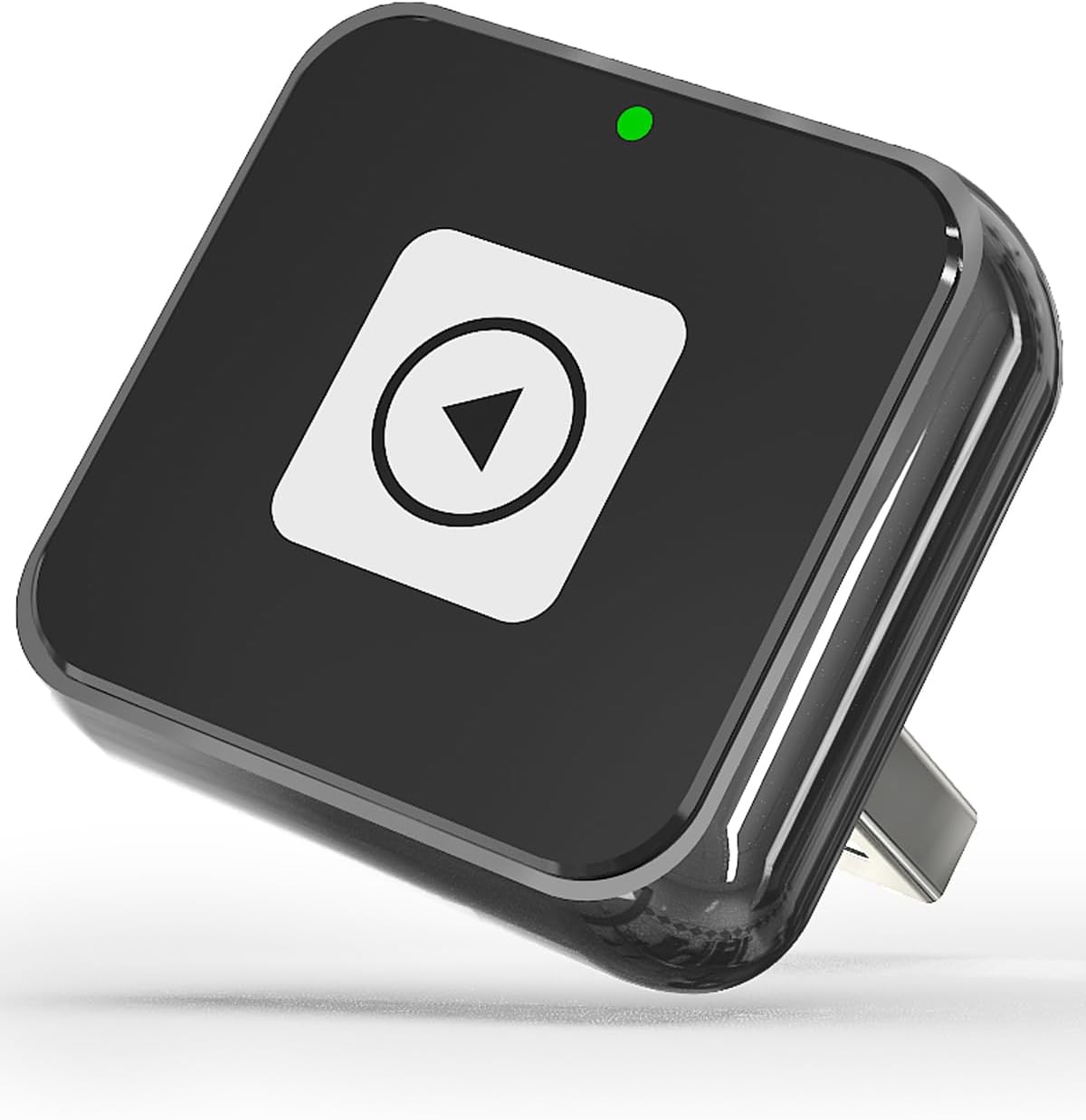 Wireless CarPlay & Android Auto Adapter 1-Inch (2.54cm) - Discreet Plug & Play, Stable Connection for Music/Navigation, Works with iPhone iOS 10+ & Android 11+,for 98% of Cars (2016-2025) (Black)