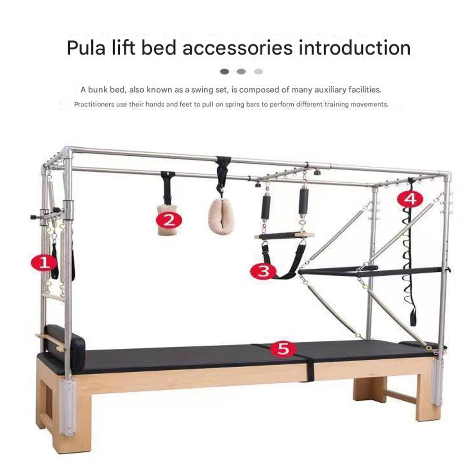 2 cinghie regolabili per Pilates Strumenti di allenamento Piedi Maniglia Cinghie Cinghie di Allenamento Banda Pilates Reformer Accessori Cinture Fasce Regolabile