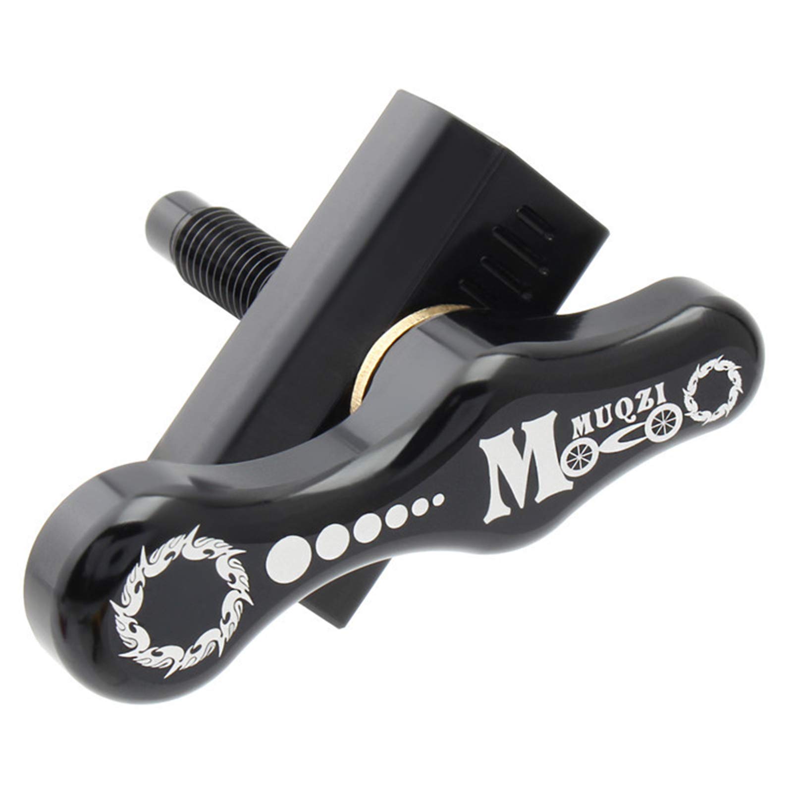 CPJJ 2pcs Charnières De Vélo En C - Clips Ressort Pour Brompton, Jaunes, Compatibles Et Réglables