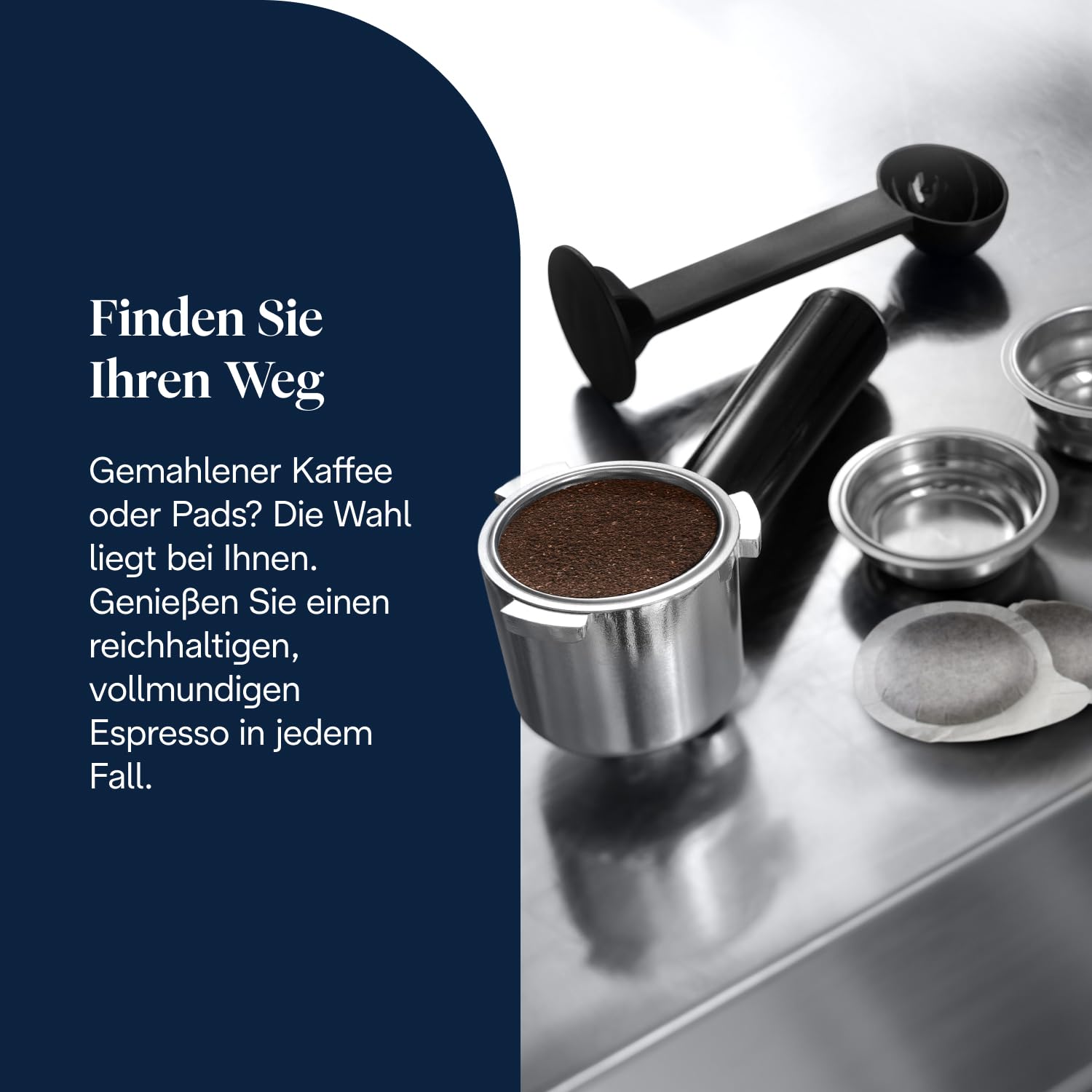 De'Longhi Dedica Style EC685.M Kompakte Siebträgermaschine Espressomaschine 15cm Metall