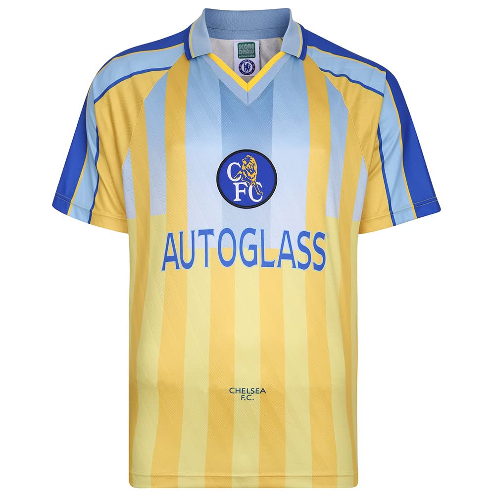 Score Draw Chelsea 1998 Away Shirt White