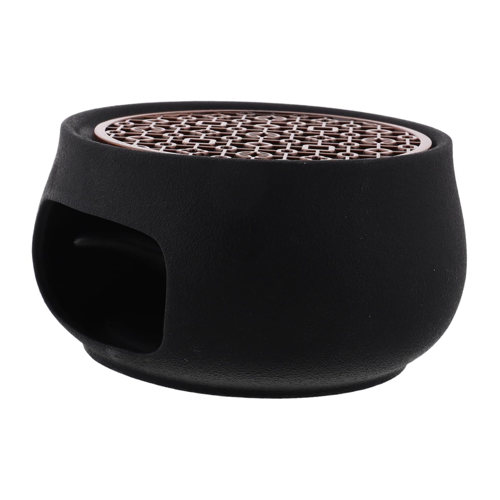 GLEAVI Retro Ceramic Tea Warmer Base Portable Candle Heater for Teapot for Home and Travel Keeps Beverages Warm Charming Design for Tea Enthusiasts