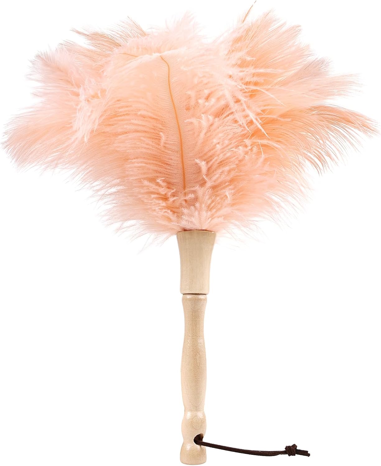 Ostrich Feather Duster 12 Inch Feather Duster Fluffy Natural Ostrich Feathers with Wooden Handle Ostrich Feather Duster for Cleaning Supplies(Champagne) Ostrich Feather Duster 12 Inch Feather Duster Fluffy Natural Ostrich Feathers with Wooden Handle Ostrich Feather Duster for Cleaning Supplies(Champagne)