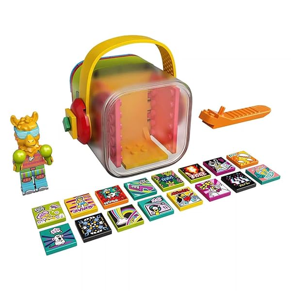 LEGO VIDIYO Party Llama Beatbox 43105 Building Kit with Minifigure; Creative Kids Will Love Producing Music Videos Full of Songs, Dance Moves and Special Effects, New 2021 (82 Pieces)