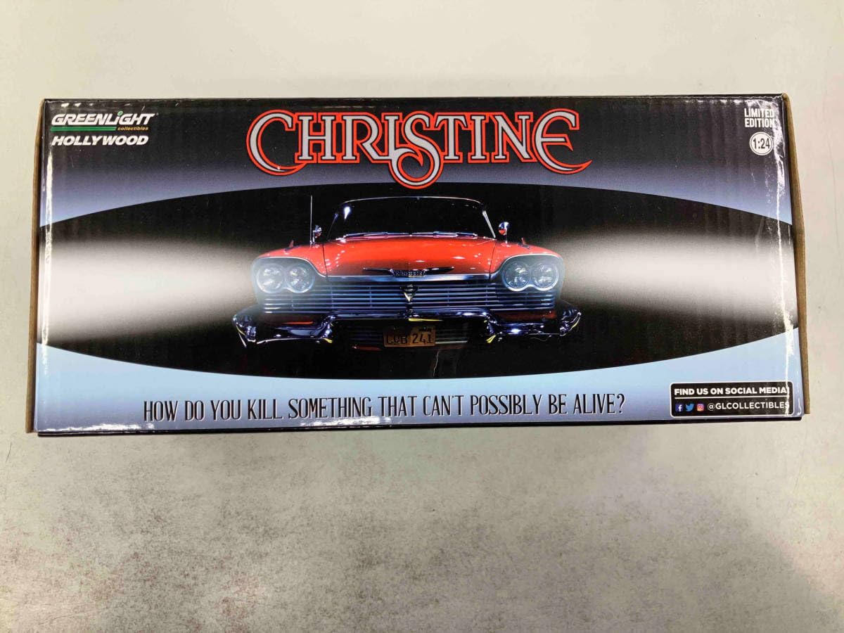 Amazon | 1/24 GREENLIGHT CHRISTINE 1958 Plymouth Fury “EVIL