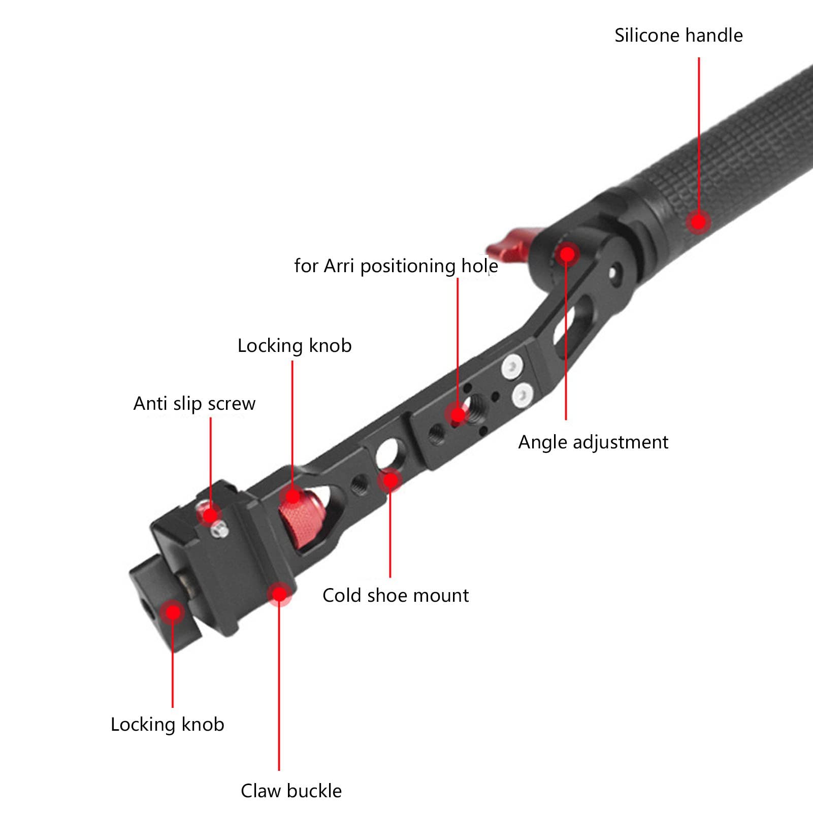 DJI RSC2 ジンバル　延長用グリップ破損あり Amazon.co.jp: ジンバルスリングハンドグリップ、調整可能な