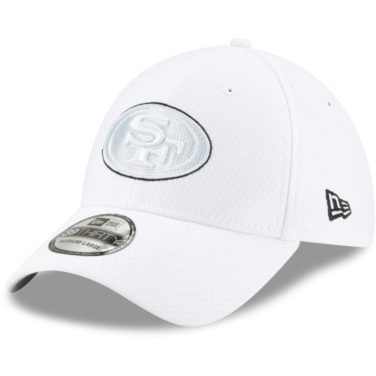 New Era39Thirty Stretch-Fit Cap - NFL PLATINUM Sideline