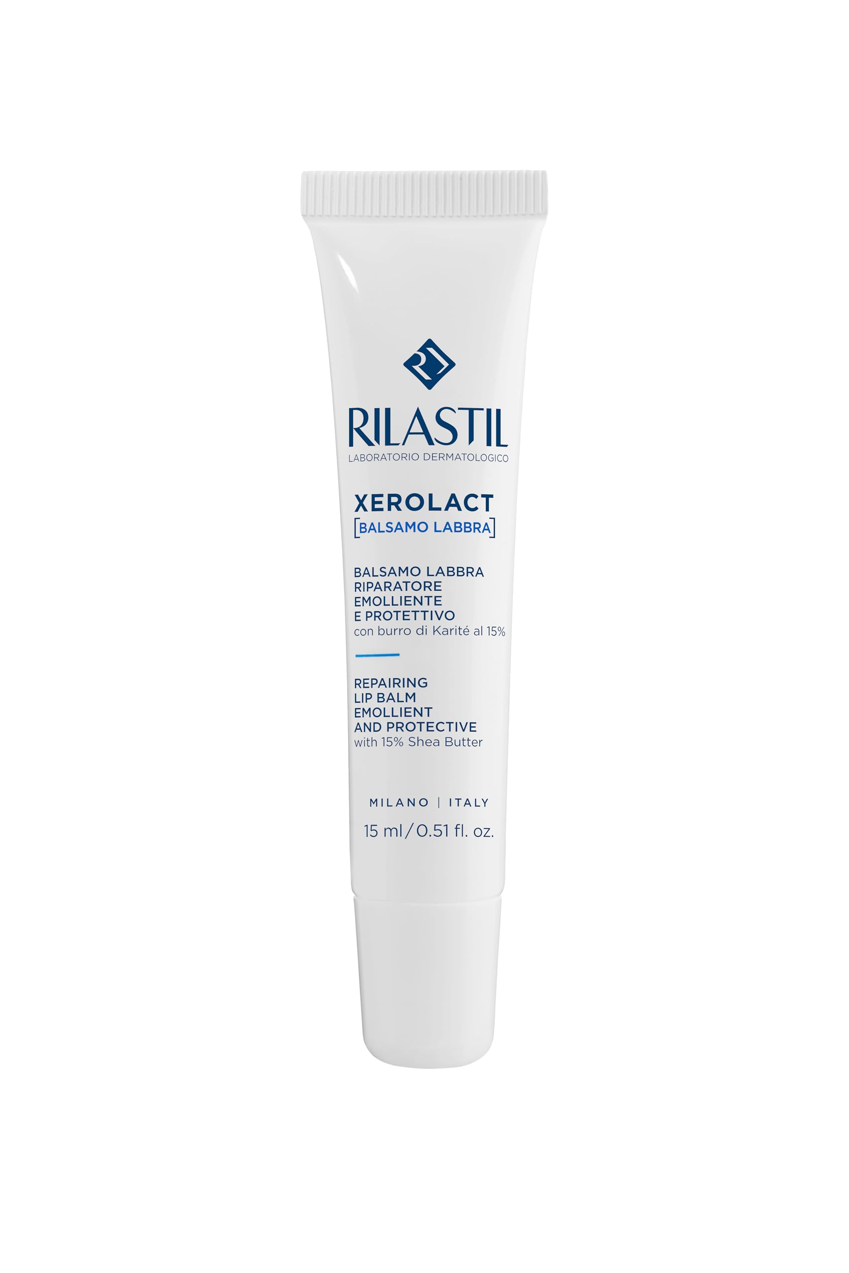 Xerolact Balsamo Labbra Repair, Soothing and Lip Protection - Very Dry with Shea Butter - 15 ml Pack
