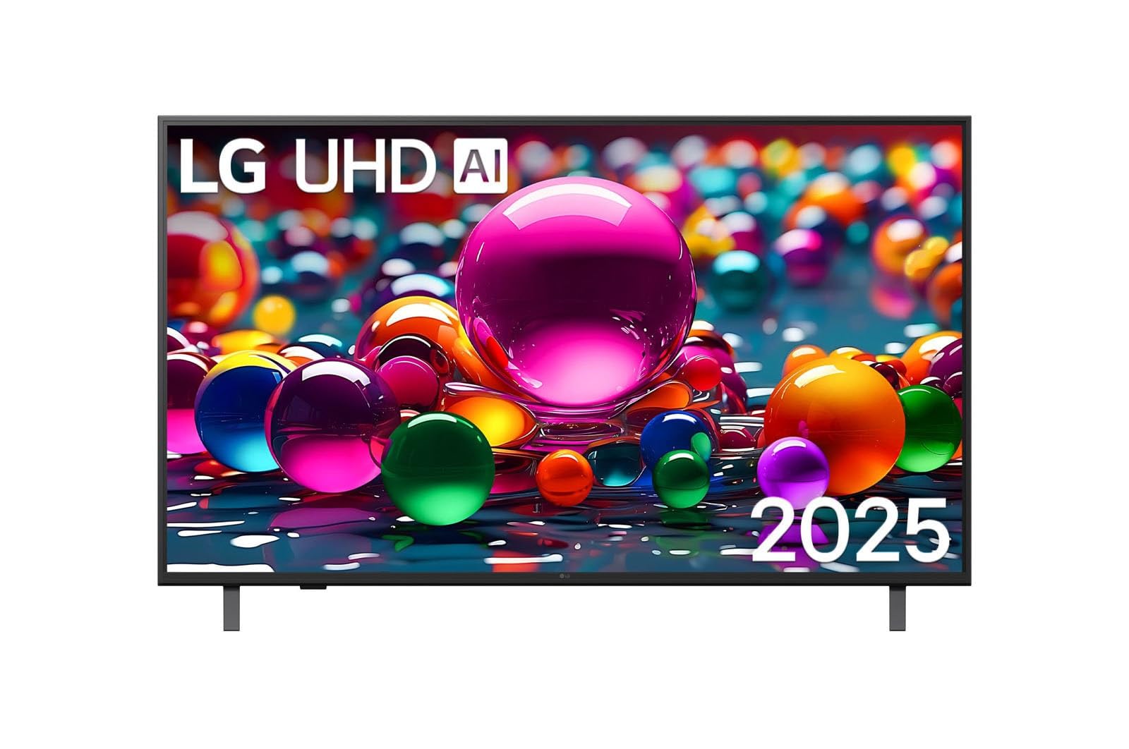 LG Televisor LED 4K UA75 de 50 pulgadas con procesador α7 AI Gen8, soporte HDR, webOS 25, Bluetooth Surround y modo cineasta
