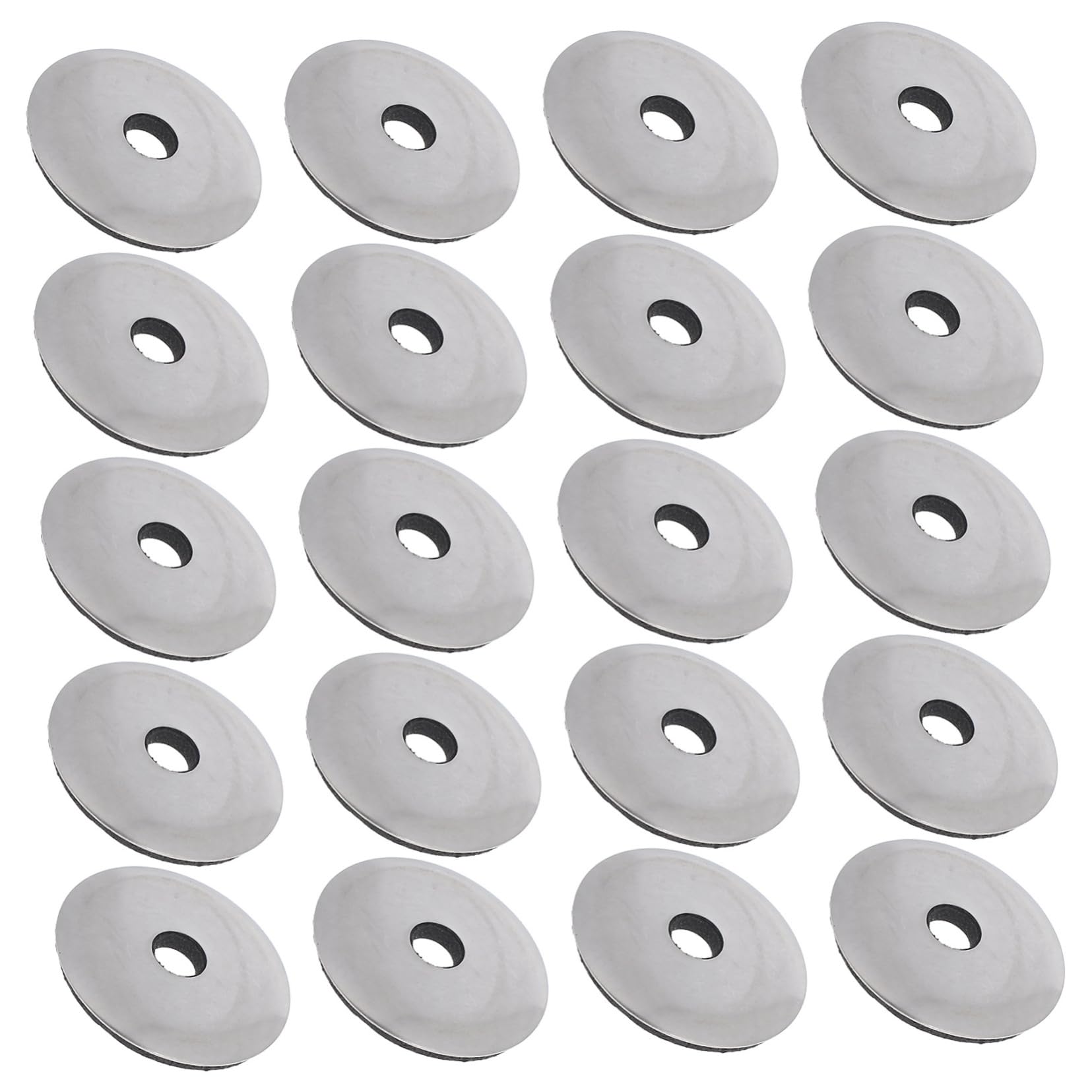 OSOLADY 20pcs Stainless Steel Epdm Washers for Screws and Bolts High Efficiency Sealing Gaskets Metal Round Washers for Furniture and Machinery Repair