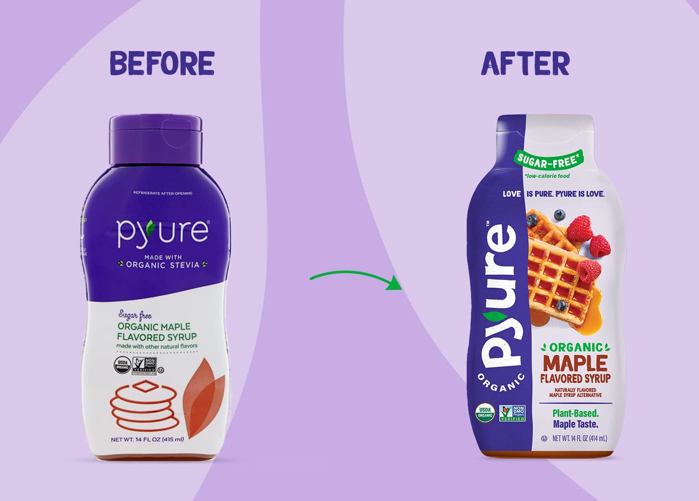 Organic Maple Syrup Alternative by Pyure SugarFree, Keto, Low Carb