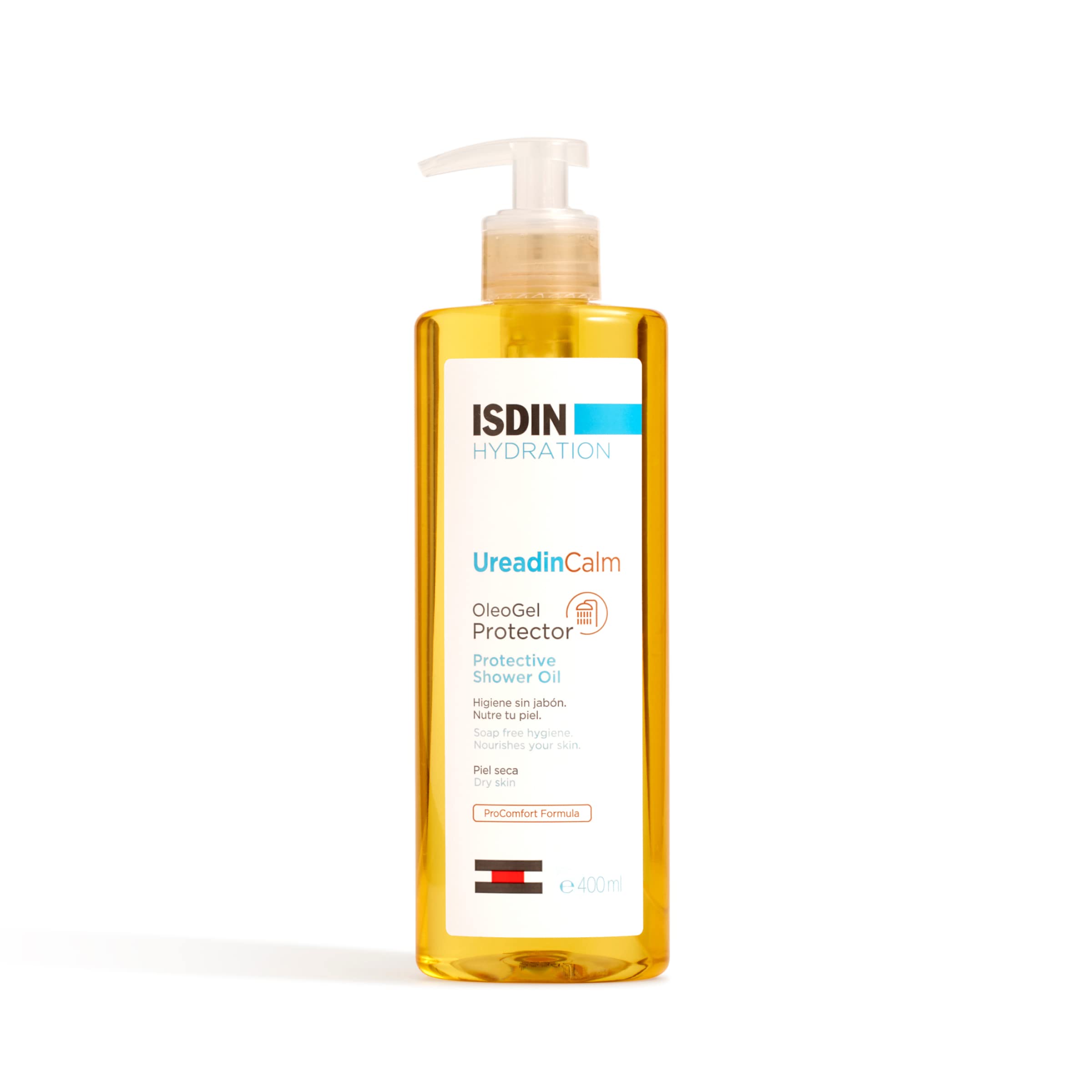 ISDIN Ureadin Calm Aceite De Ducha Nutritivo (Piel Seca) - 400 ml.