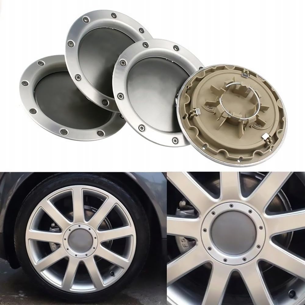 Cache Moyeux pour Audi RS4 (Avant Quattro) 2000-2002